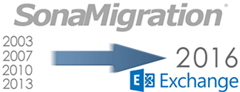 SonaMigration Microsoft Exchange Server Migration Service